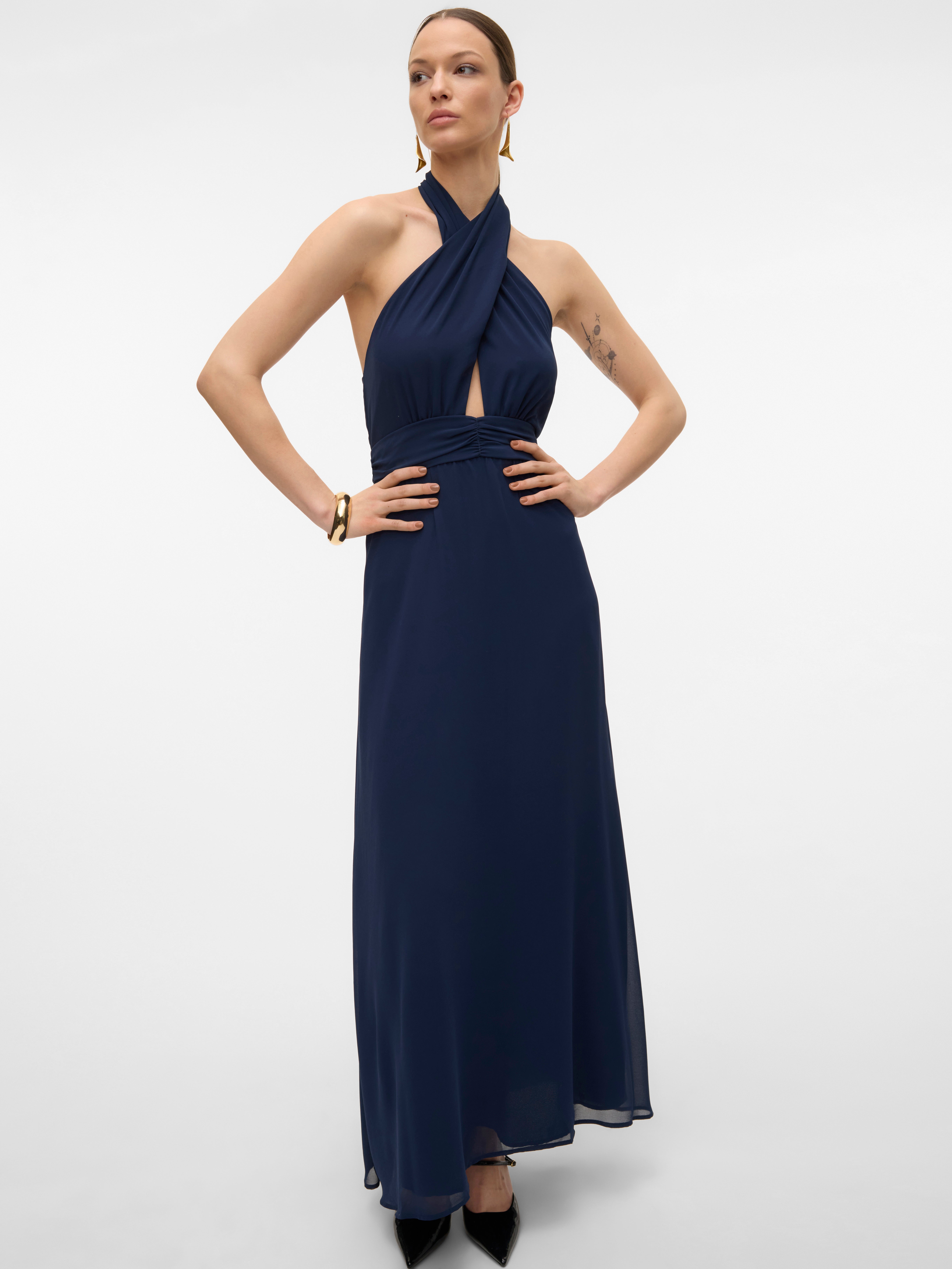 Vero moda abendkleid dunkelblau Clearance